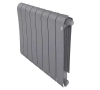 Радиатор биметаллический Royal Thermo Infinity 500 Silver Satin VR - 8 секционный (НС-1658389 РОЯЛ ТЕРМО)