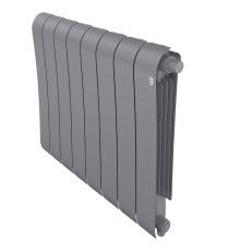 Радиатор биметаллический Royal Thermo Infinity 500 Silver Satin VR - 8 секционный (НС-1658389 РОЯЛ ТЕРМО)