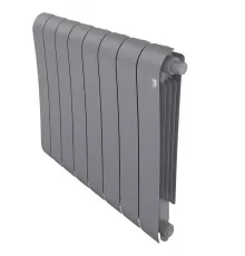 Радиатор биметаллический Royal Thermo Infinity 500 Silver Satin VR - 8 секционный (НС-1658389 РОЯЛ ТЕРМО)