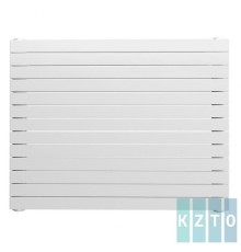 Радиатор стальной 2-х трубчатый Соло Г 2-750-34 секций, боковое подключение, белый КЗТО