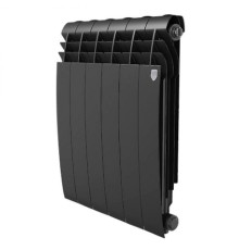 Радиатор алюминиевый секционный Royal Thermo Biliner Alum Noir Sable 500 х 8 секций