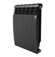 Радиатор алюминиевый секционный Royal Thermo Biliner Alum Noir Sable 500 х 8 секций