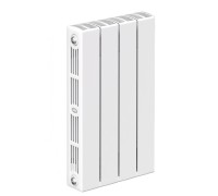 Радиатор биметаллический монолитный Rifar Supremo 500 4 секции, боковое подключение