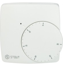 Термостат проводной электронный WFHT-BASIC со светодиодом STOUT