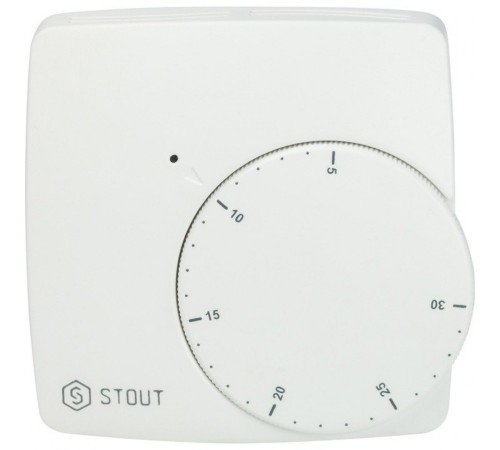 Термостат проводной электронный WFHT-BASIC со светодиодом STOUT Термостат проводной электронный WFHT-BASIC со светодиодом STOUT
