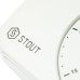 Термостат проводной электронный со светодиодом WFHT-BASIC STOUT
