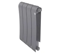 Радиатор биметаллический Royal Thermo Infinity 500 Silver Satin - 4 секционный (НС-1629996 РОЯЛ ТЕРМО)