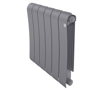 Радиатор биметаллический Royal Thermo Infinity 500 Silver Satin - 6 секционный (НС-1630002 РОЯЛ ТЕРМО)