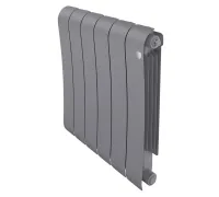 Радиатор биметаллический Royal Thermo Infinity 500 Silver Satin - 6 секционный (НС-1630002 РОЯЛ ТЕРМО)