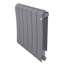 Радиатор биметаллический Royal Thermo Infinity 500 Silver Satin - 6 секционный (НС-1630002 РОЯЛ ТЕРМО)