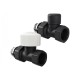 Набор термостатический прямой Royal Thermo Design 1/2М30x1.5, черный (Роял Термо)