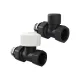 Набор термостатический прямой Royal Thermo Design 1/2М30x1.5, черный (Роял Термо)
