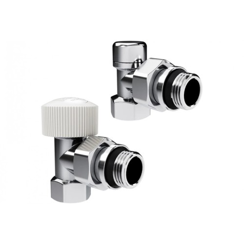 Набор термостатический угловой Royal Thermo Design 1/2М30x1.5, хром (Роял Термо)
