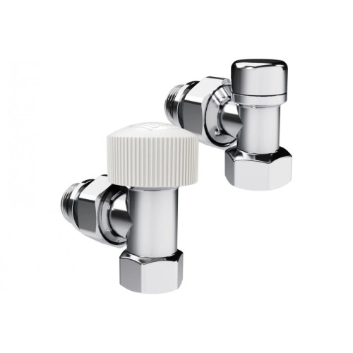 Набор термостатический угловой Royal Thermo Design 1/2М30x1.5, хром (Роял Термо)