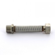 Подводка для воды НВ Flexorapid из нержавеющей стали 1/2" 10-19.5 см