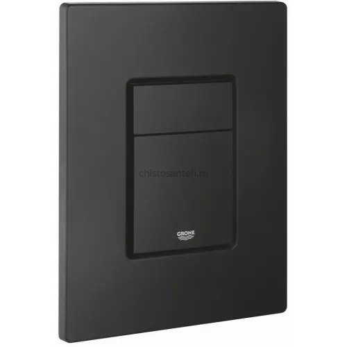 Кнопка смыва GROHE матовый чёрный Skate Cosmopolitan 38732KF0 (Грое)