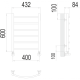 Классик П6 400х600 Полотенцесушитель TERMINUS