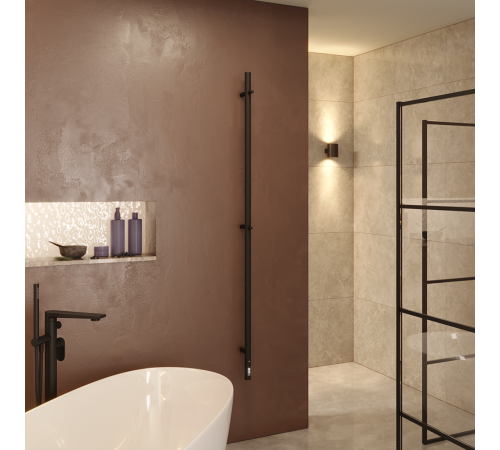 Стойка электро UNO круг1600 крашеный, RAL 9005 матовый