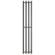 Электрический полотенцесушитель X-4 Plaza Neo  180/18  Оружейная сталь (Dvin)