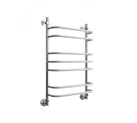 Водяной полотенцесушитель «Q», полимерное - черный матовый, q (1" - 1/2) 120/60 (Dvin)