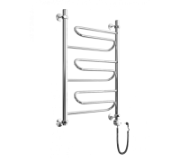 Электрический полотенцесушитель «W», полимерное - черный матовый, w9 (1" - 1/2) 80/60 (Dvin)