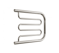 Водяной полотенцесушитель «D» без полочки, вакуумное - золотой хром, (1") 50/60 (Dvin)