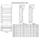 Водяной полотенцесушитель F plaza 50/60 Полированный (Dvin)