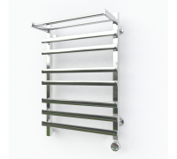 Электрический полотенцесушитель Эрато Квадрат NEXT 3 с верхней полкой 1000х500 (Erato)