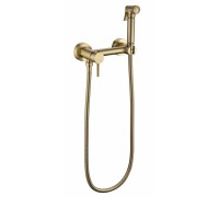 Смеситель с гигиеническим душем  Grocenberg GB103N-MG Матовое золото
