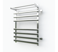 Водяной полотенцесушитель Эрато Квадрат NEXT 2 600х600 (с верхней полкой и правым боковым подключением) (Erato)