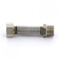 Подводка для воды НВ Flexorapid из нержавеющей стали 1/2" 6.5-12.5 см