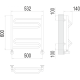 Юпитер П6 500х600 Полотенцесушитель TERMINUS