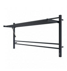 Горизонт П8 1200х600 электро КС ЧЕРНЫЙ МУАР (sensor quick touch) Полотенцесушитель TERMINUS