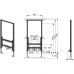 Инсталляция для установки биде TECEprofil 9330000 (ТЕЦЕ)