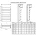 Водяной полотенцесушитель F plaza 60/60 Полированный (Dvin)