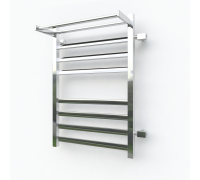 Водяной полотенцесушитель Эрато Квадрат 17 1000х600 (с верхней полкой и правым боковым подключением) (Erato)