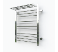 Водяной полотенцесушитель Эрато Квадрат 3 1200х400 (с верхней полкой и правым боковым подключением) (Erato)