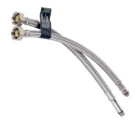 Подводка для смесителя Monoflex PEX оплётка из нержавеющей стали, гайка G1/2 – штуцер М10, 120 см