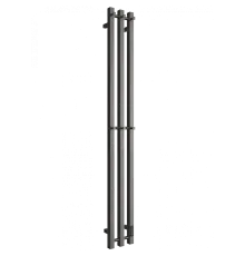 Электрический полотенцесушитель X-3 Plaza Neo  140/12  Оружейная сталь (Dvin)