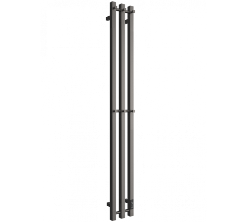 Электрический полотенцесушитель X-3 Plaza Neo  140/12  Оружейная сталь (Dvin)