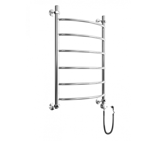 Электрический полотенцесушитель «R», полимерное - черный матовый, r (1" - 1/2) 120/60 (Dvin)