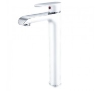 Смеситель для раковины Groсenberg GB3010 Белый хром