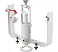 Выпускной комплект со стоп кнопкой А15 1/2", боковой Alcaplast SA2000