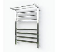 Водяной полотенцесушитель Эрато Квадрат 17 700х400 (с верхней полкой) (Erato)