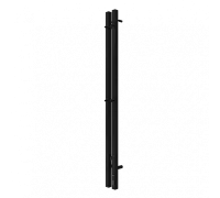 Стойка электро DUO проф1200 крашеный TERMINUS, RAL 9005 матовый