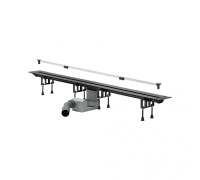 Душевой лоток Viega Advantix Vario Set 300-1200 мм матовый хром с решеткой и орорами(704353)