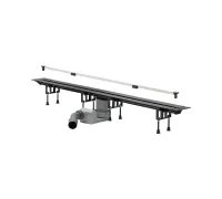 Душевой лоток Viega Advantix Vario Set 300-1200 мм матовый хром с решеткой и орорами(704353)