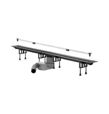 Душевой лоток Viega Advantix Vario Set 300-1200 мм матовый хром с решеткой и орорами(704353)