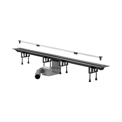 Душевой лоток Viega Advantix Vario Set 300-1200 мм матовый хром с решеткой и орорами(704353)