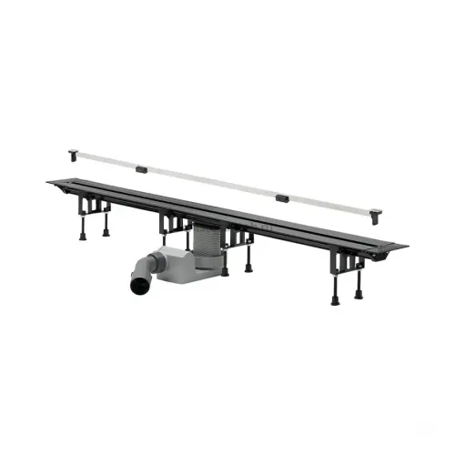 Душевой лоток Viega Advantix Vario Set 300-1200 мм матовый хром с решеткой и орорами(704353)